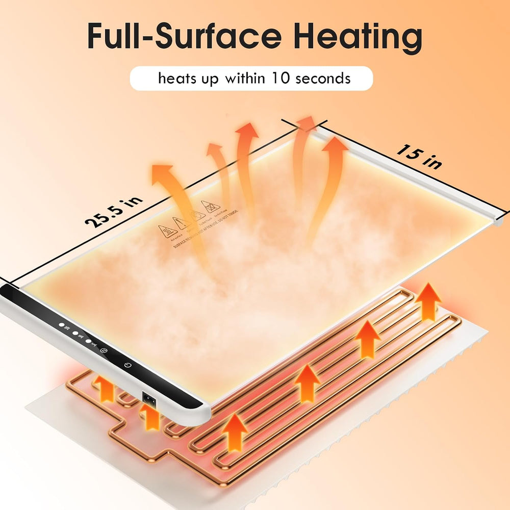 Electric Warming Tray – Full Surface Food Warmer Mat (Random Color)