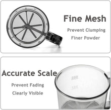 Handheld Plastic Flour Shaker Mesh Flour Sifter