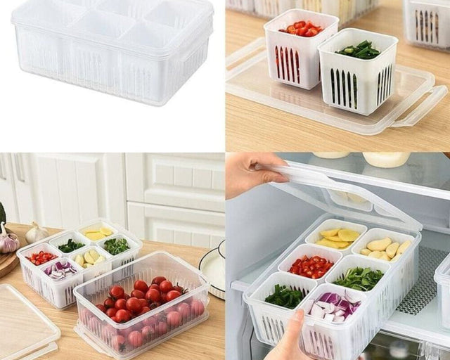 Modern Fridge Storage Boxes, Kitchen Organizer