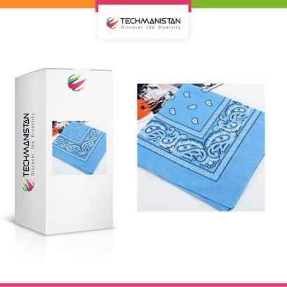 Paisley Hair Bandana Headband for Women