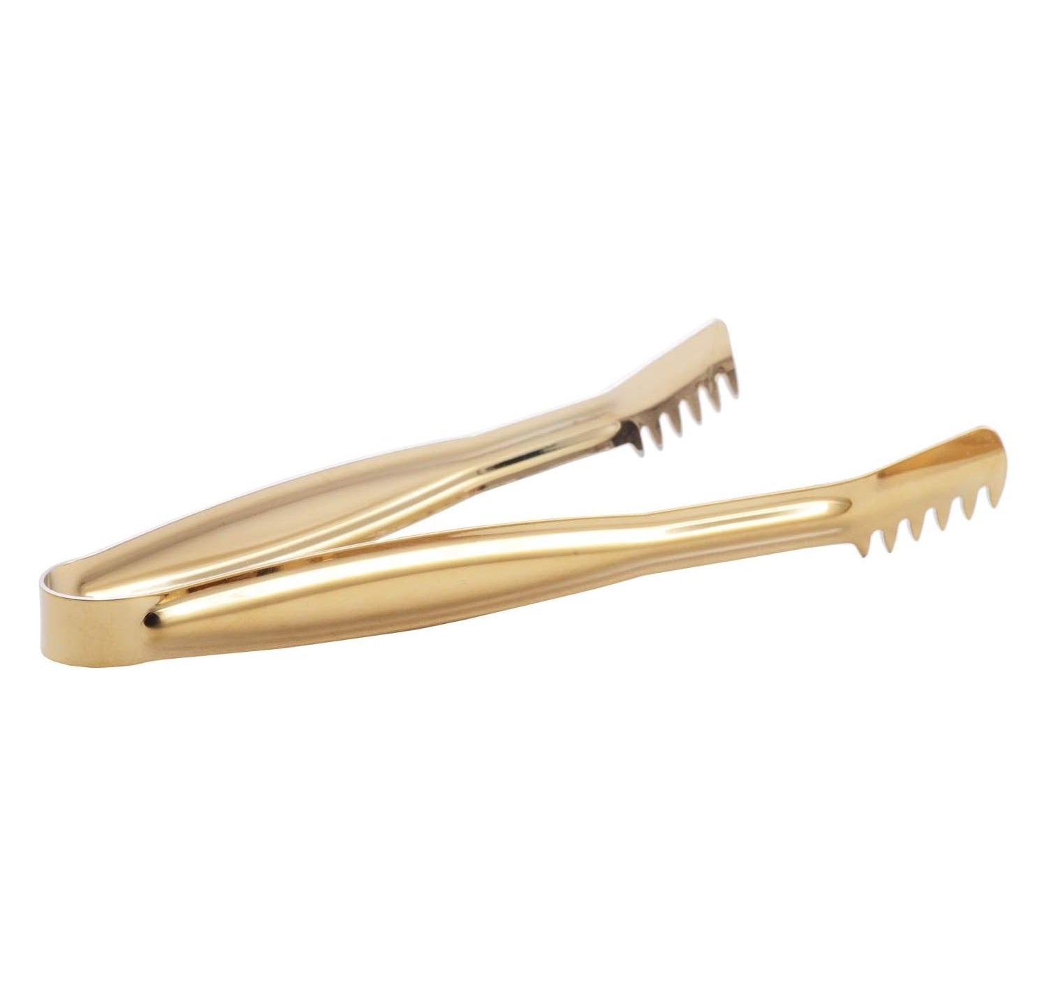 Stainless Steel Mini Serving Golden Tong