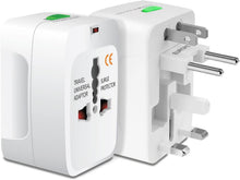 Surge Protector All in One Universal Worldwide Travel Wall Charger Adapter AC Power AU UK US EU Conversion Plug Adaptor
