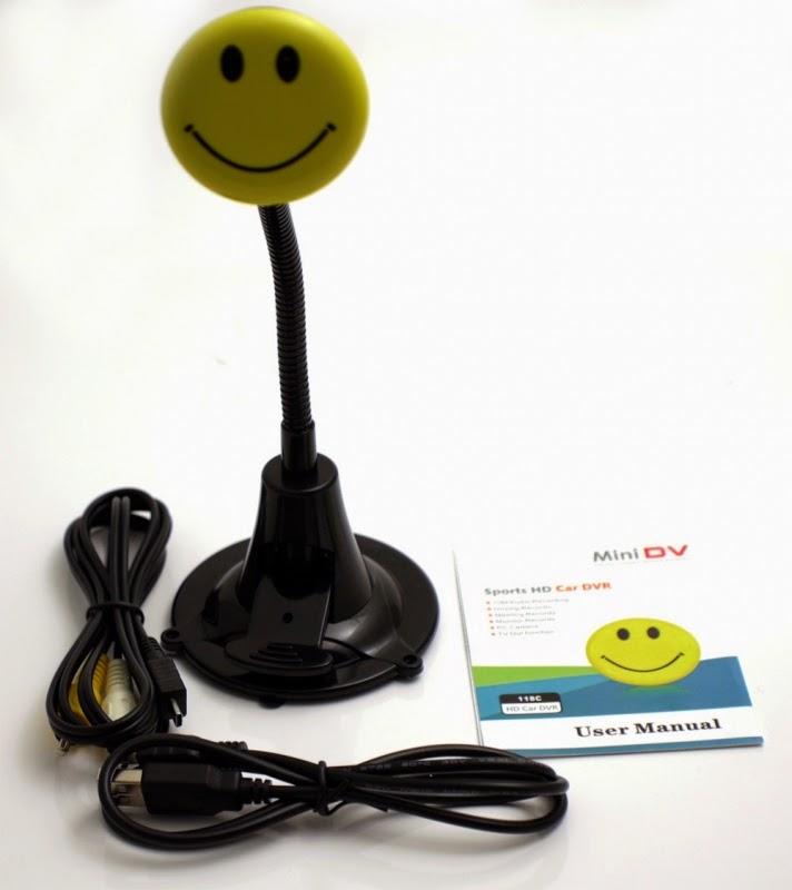 Smiley Shaped Car DVR/ Dash Cam