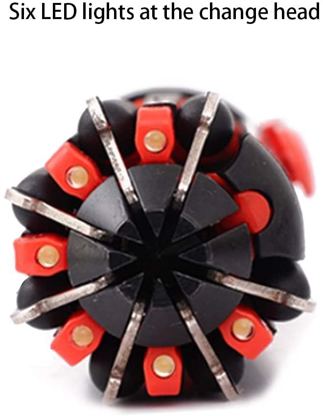 8 In 1 Screwdriver Set With 6 Led Torch