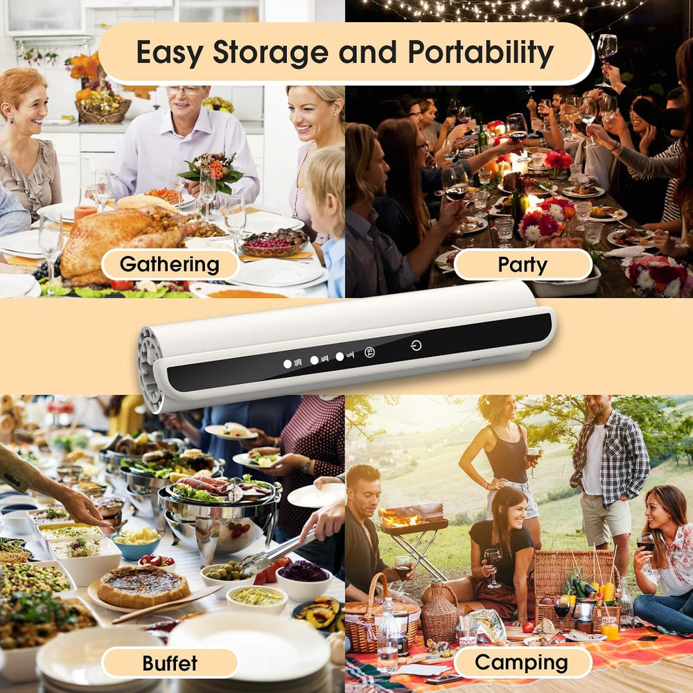 Electric Warming Tray – Full Surface Food Warmer Mat (Random Color)