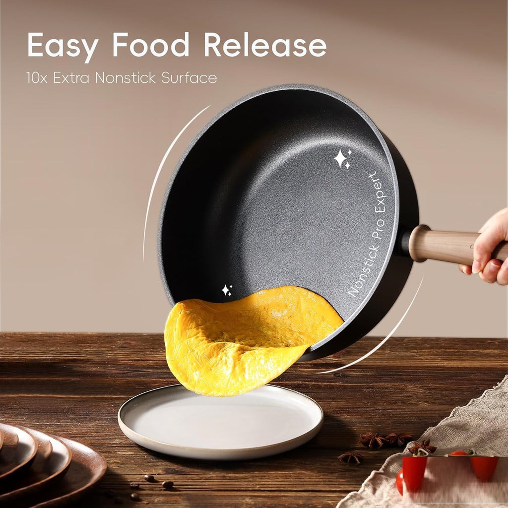 Titanium Nonstick Coating Cookware Pots & Pans