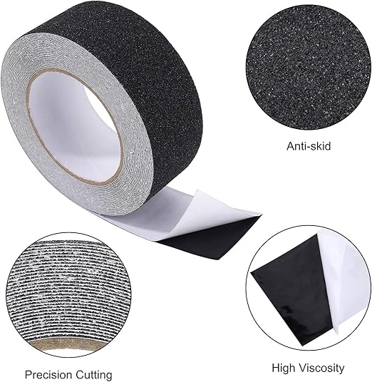 Anti-Slip Tape, High Traction Grip Non-Skid Strip Abrasive Adhesive