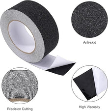 Anti-Slip Tape, High Traction Grip Non-Skid Strip Abrasive Adhesive