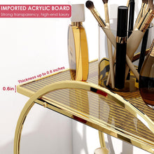 2 Tier Bathroom Countertop Makeup Organizer