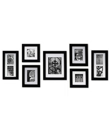 Set of 7 - Photo Frames Collage Wall Hanging Wall Decor Set - Perfect for Stairs