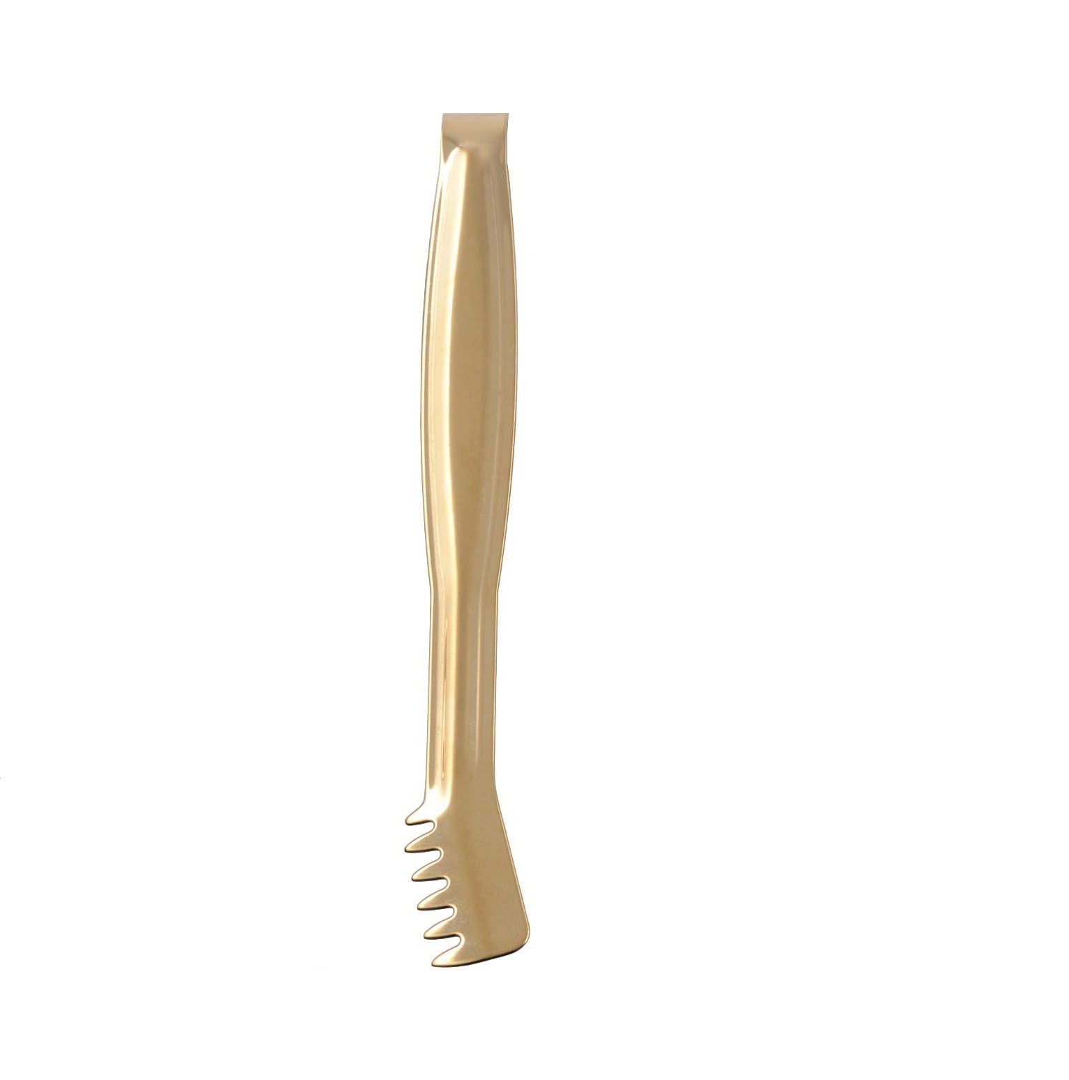 Stainless Steel Mini Serving Golden Tong