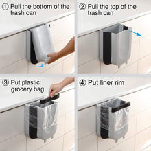 Collapsible Hanging Kitchen Trash Bin