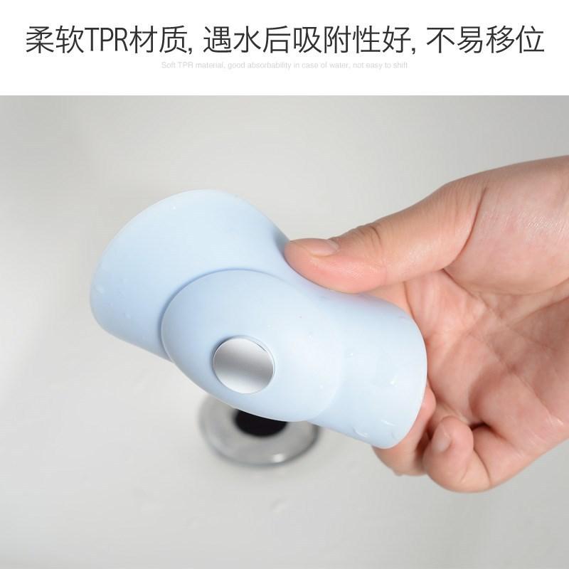 Pvc Sink Basin Shower Drain Stopper Floor Drain Rubber Circle Silicone Plug For Shower Bathtub Plug Bathroom Leakage-Proof Drain