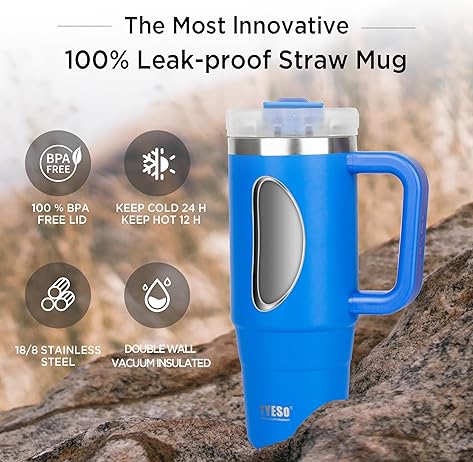 900ml Tumbler Cup with Handle