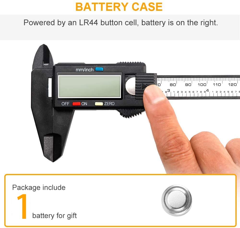 LCD Display Electronic Digital Caliper, Micrometer Gauge Measuring Tool