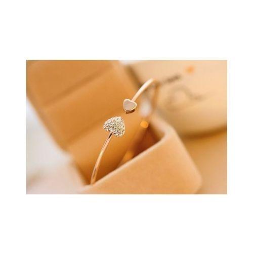 Heart shaped Golden Bracelet