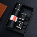 500ml Stainless Steel Vacuum Insulated Thermos Flask With 3 Cups