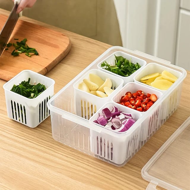 Modern Fridge Storage Boxes, Kitchen Organizer