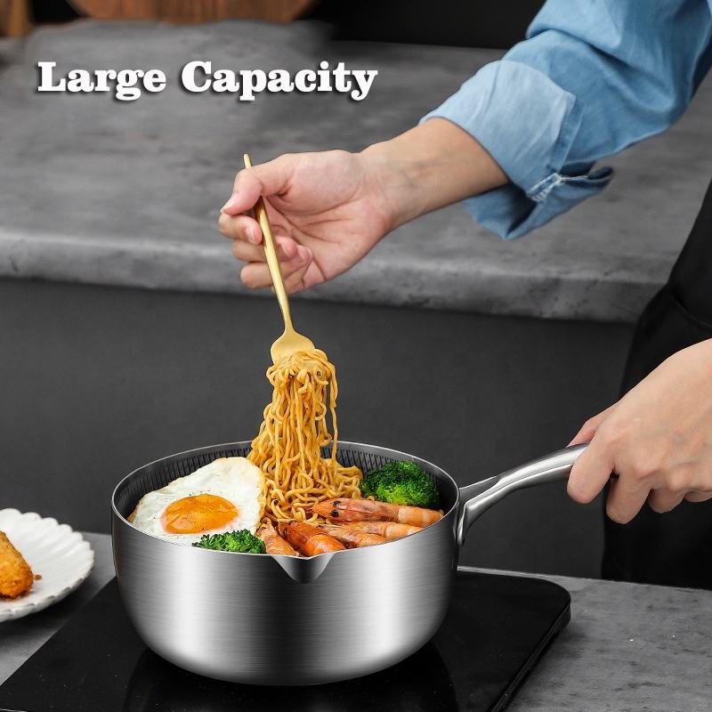 Single Sided Honeycomb Laser Coated Soup Pot With Lid