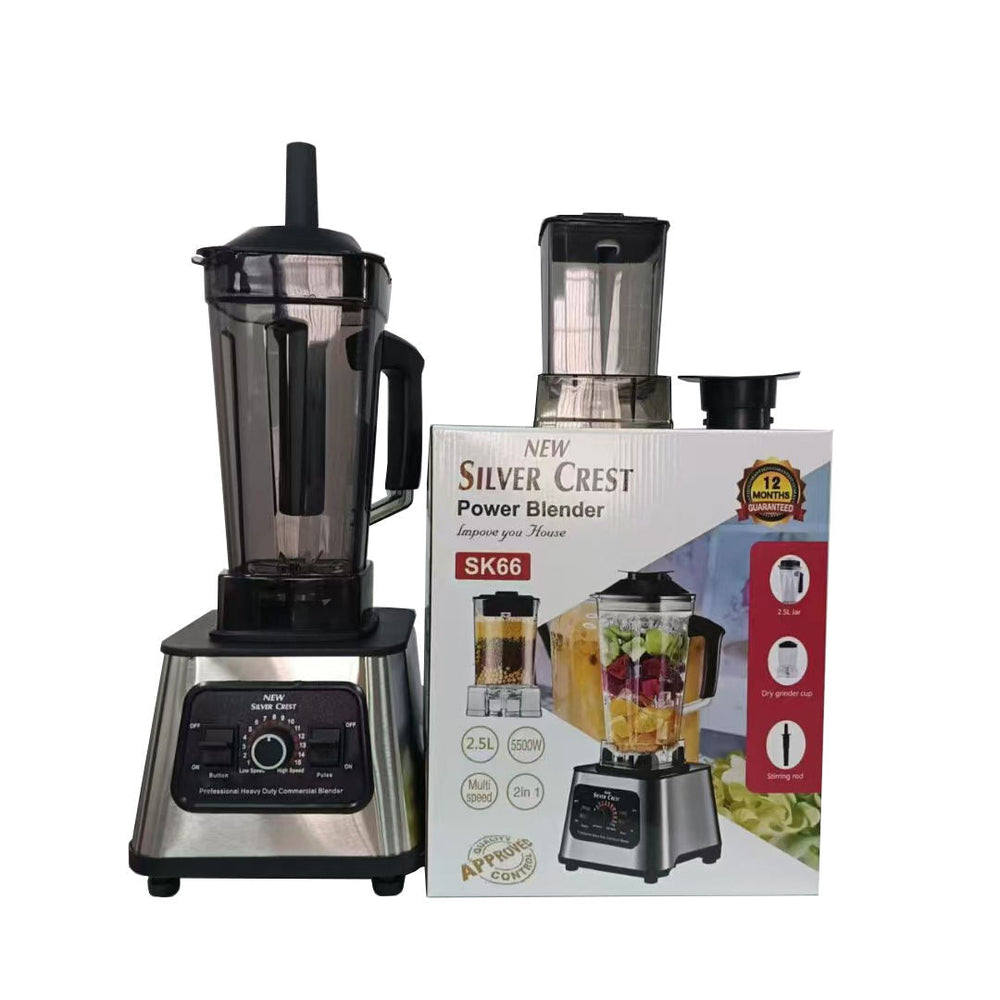 2.5L Electric Blender – 2IN1 Smoothie Maker Juicer & Mini Grinder