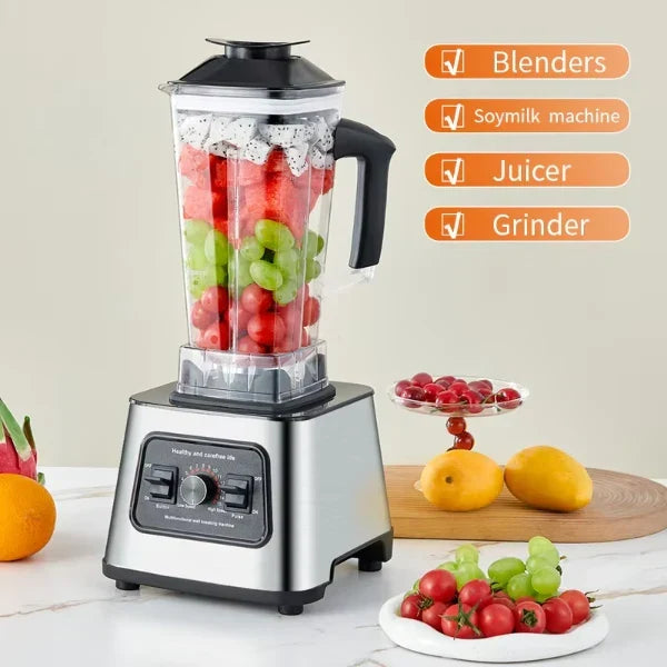 2.5L Electric Blender – 2IN1 Smoothie Maker Juicer & Mini Grinder