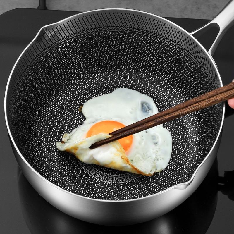 Single Sided Honeycomb Laser Coated Soup Pot With Lid