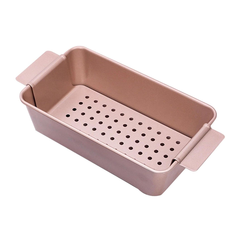 Meatloaf Pan with Drain Tray | Bread Loaf Pan with Insert