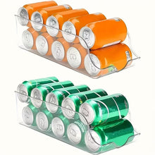 Soda Can Organizer for Refrigerator | Fridge & Pantry Can Holder – Holds 9 Cans