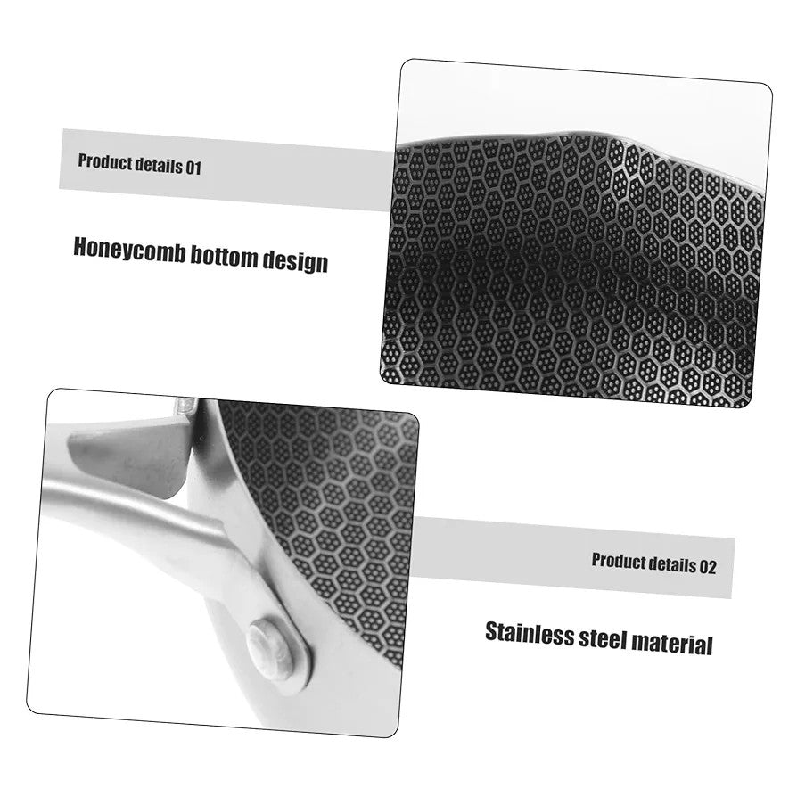 Single Sided Laser Coated Honeycomb Sauce Pan