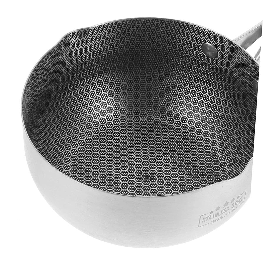 Single Sided Laser Coated Honeycomb Sauce Pan