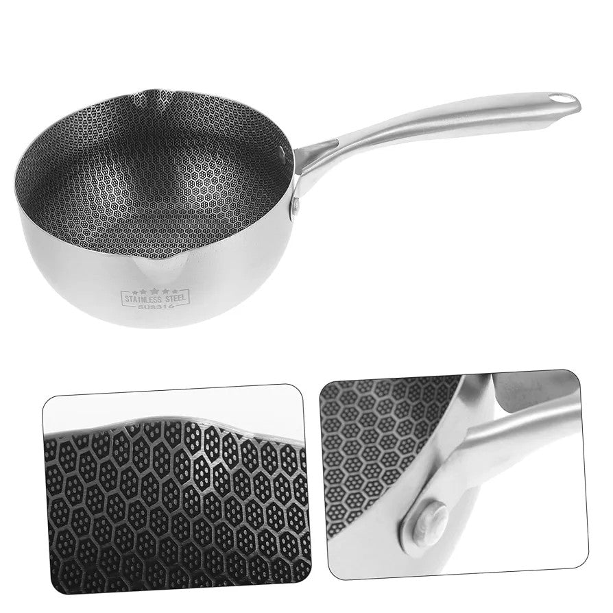 Single Sided Laser Coated Honeycomb Sauce Pan