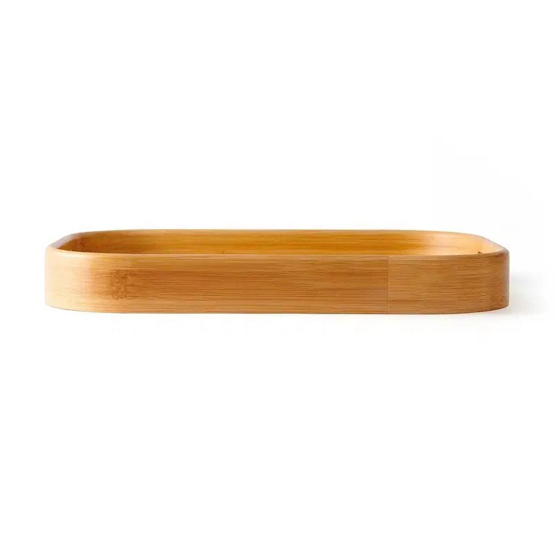 Set of 3 - Bamboo Serving Trays with handles