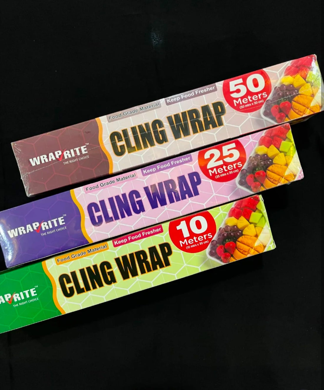 WrapRite Cling Film – Premium Food Wrap | 10m, 25m & 50m