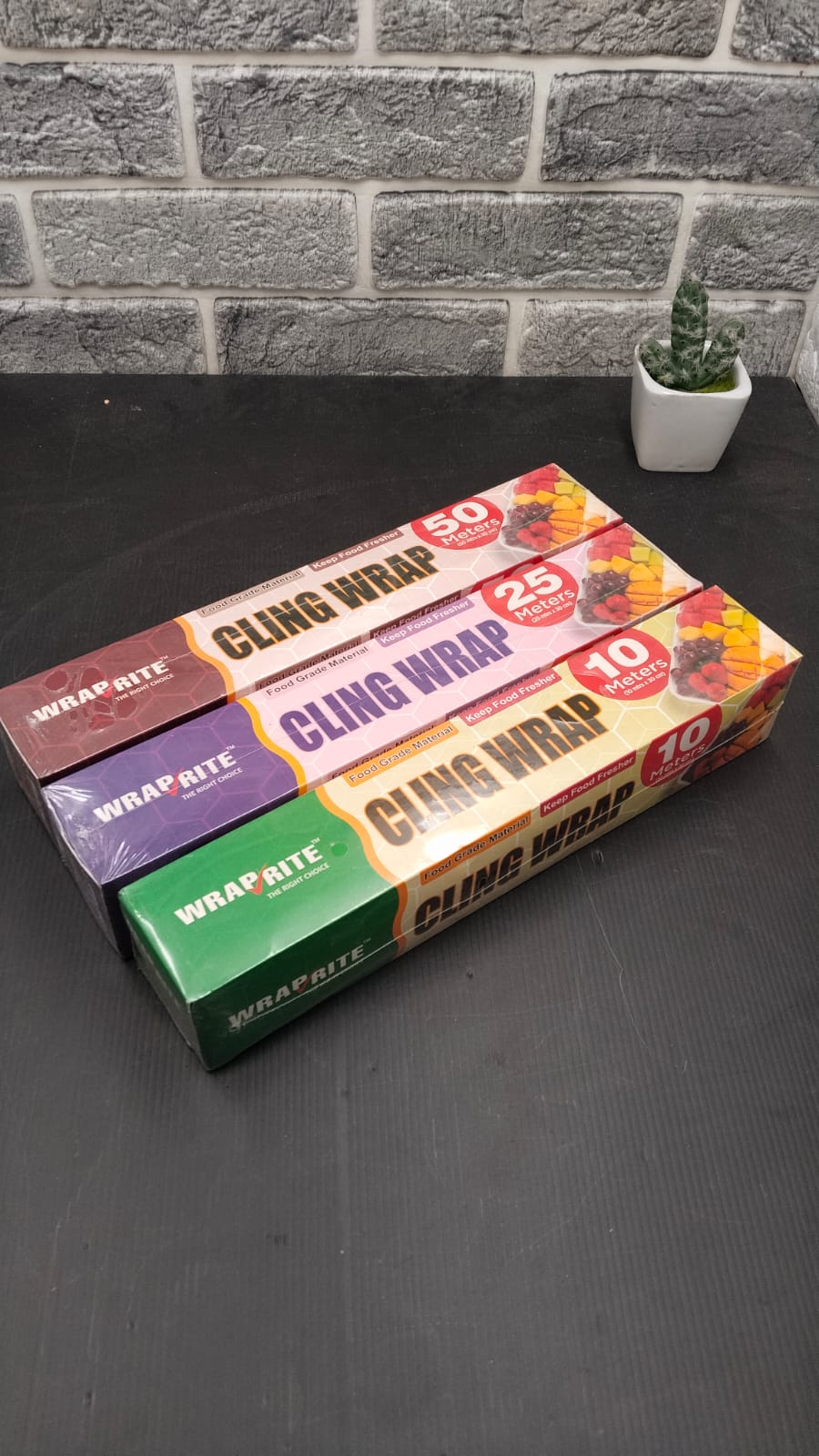 WrapRite Cling Film – Premium Food Wrap | 10m, 25m & 50m