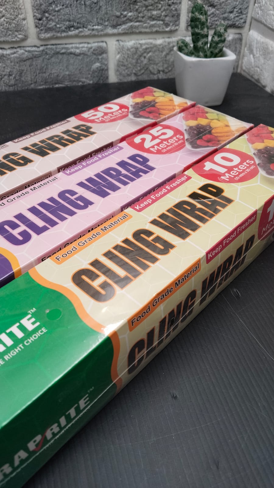 WrapRite Cling Film – Premium Food Wrap | 10m, 25m & 50m
