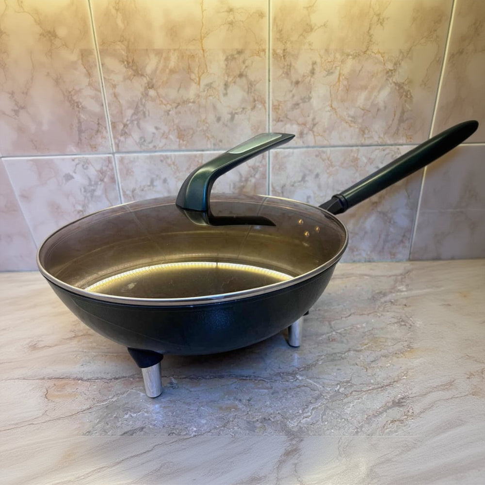 Multi Functional Electric Wok Appliance - Advanced Heating Technology