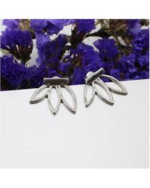 Leaves Shaped Stud Earrings