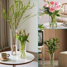 Acrylic Clear Cylinder Flower Vase