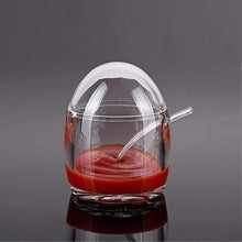 Acrylic Convenient Jam Jar, Clear Seasoning Box