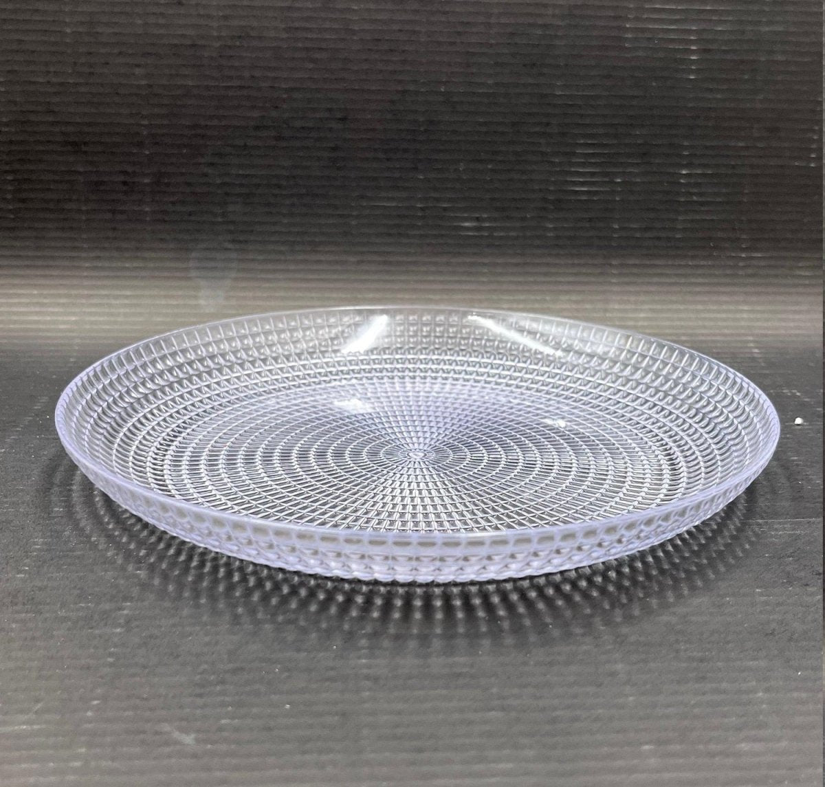 Pack of 6 - Acrylic Round Serving Plate