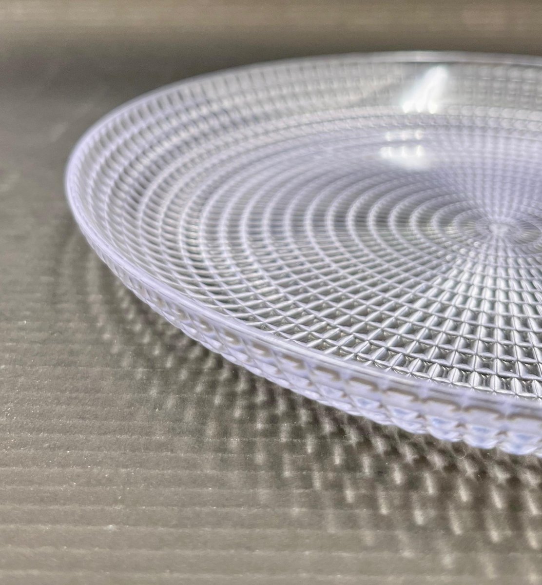 Pack of 6 - Acrylic Round Serving Plate