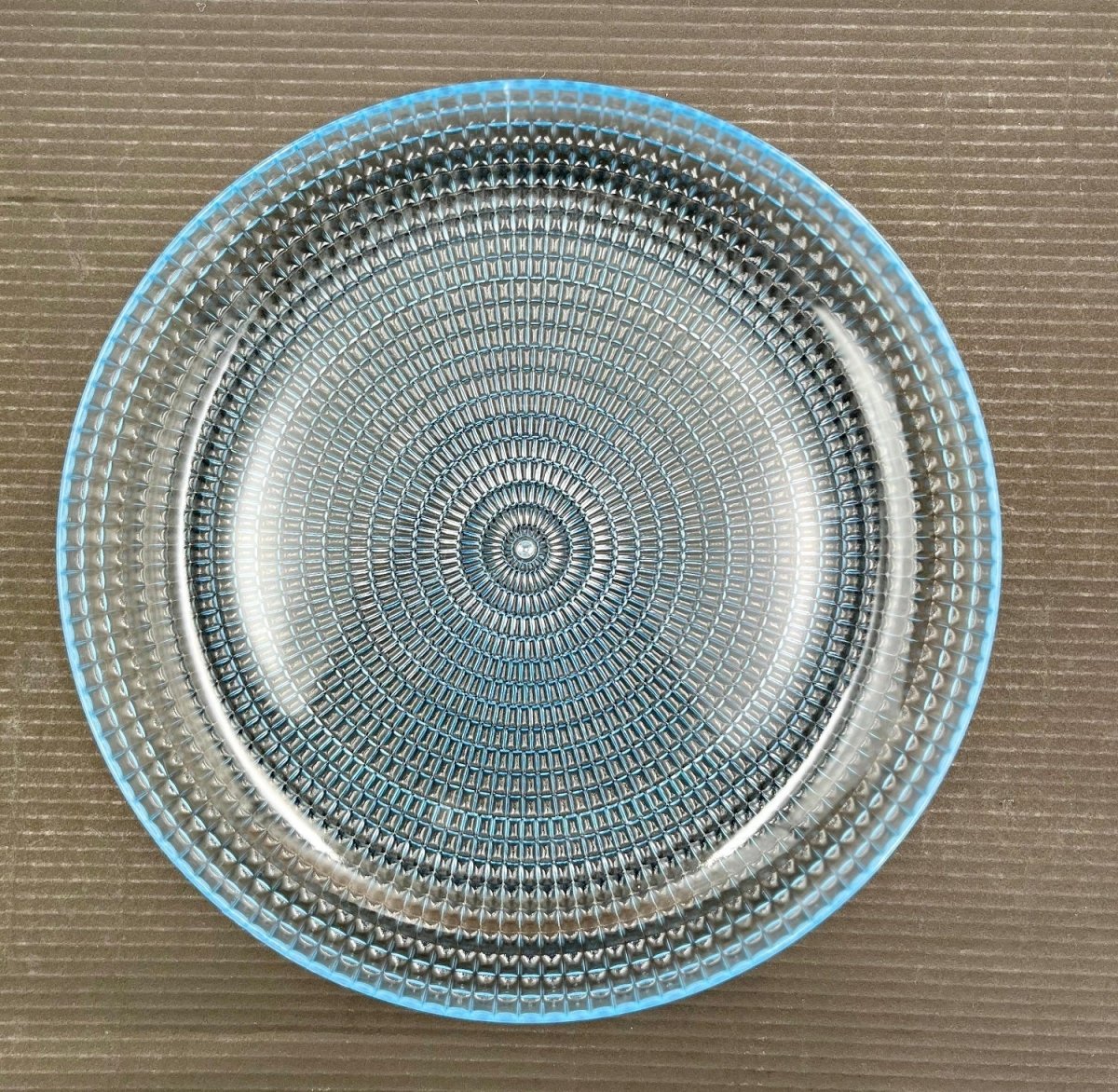 Pack of 6 - Acrylic Round Serving Plate