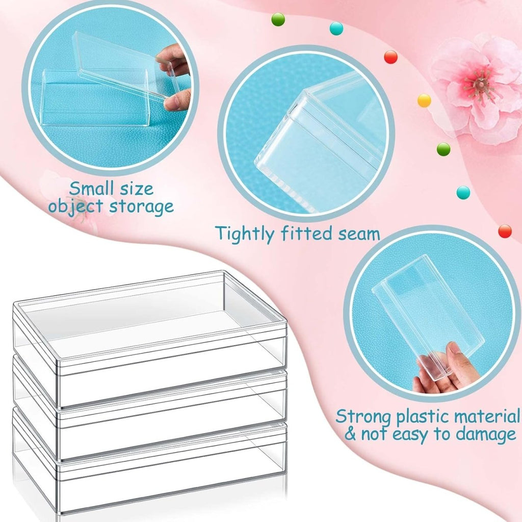 Acrylic Storage Boxes with Lids