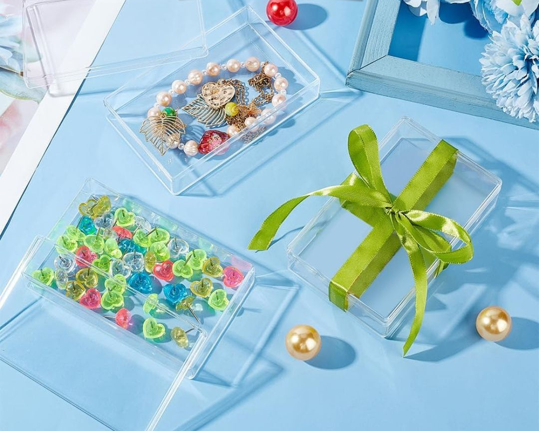 Acrylic Storage Boxes with Lids