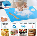 Non Stick Silicone Baking Mat for Pastry Rolling Dough with Measurements