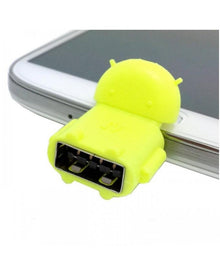 Micro USB OTG  Adapter - Green
