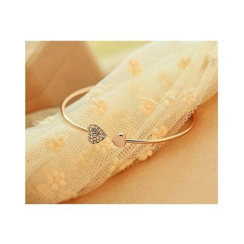 Heart shaped Golden Bracelet