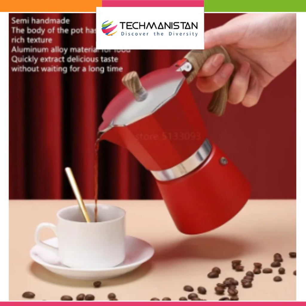 Aluminum Stovetop Mocha Espresso Maker