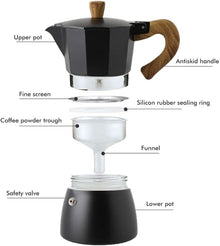 Aluminum Stovetop Mocha Espresso Maker