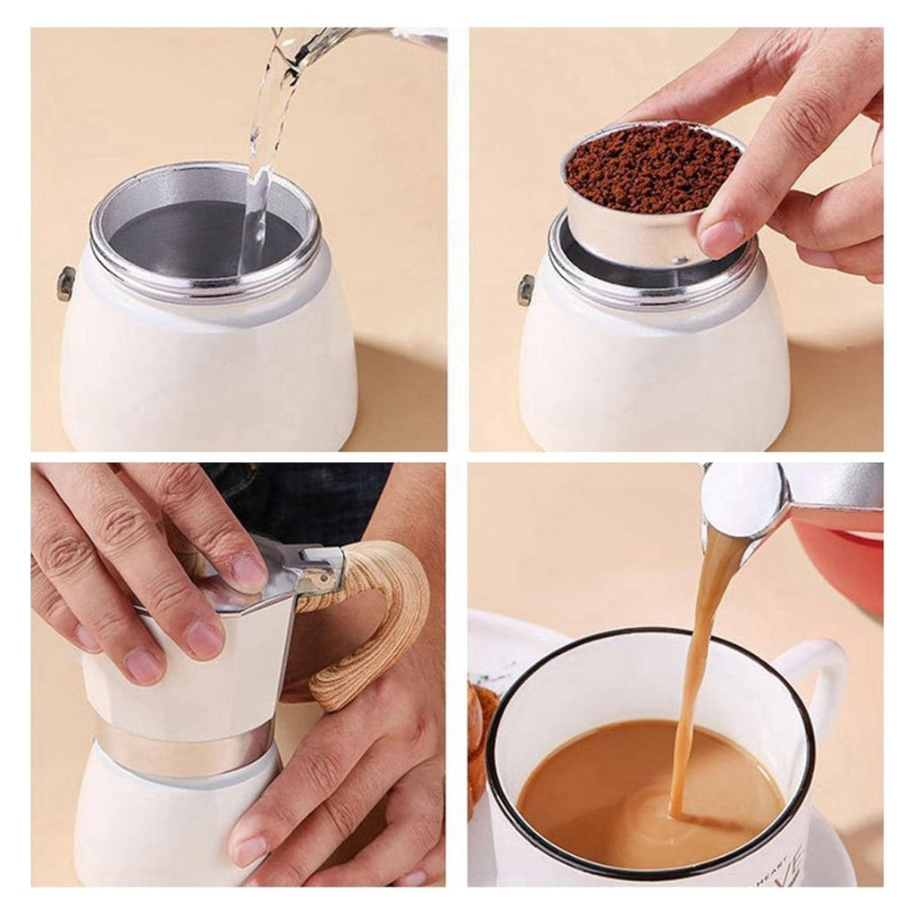 Aluminum Stovetop Mocha Espresso Maker